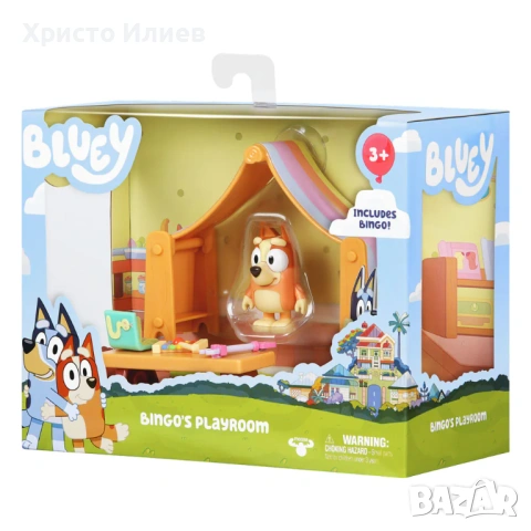 BLUEY блуи Стая за игра с фигура Бинго, снимка 2 - Образователни игри - 54261198