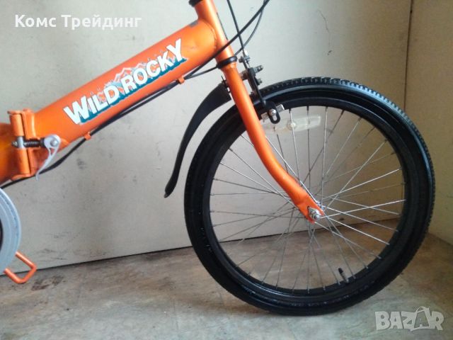 Сгъваем велосипед Wild Rocky 20" orange, снимка 5 - Велосипеди - 46169880