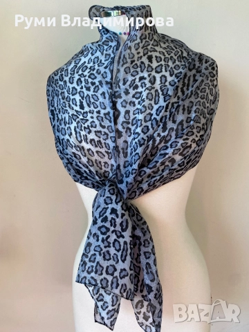 Леопардов шал/ различни видове, снимка 6 - Шалове - 45567433