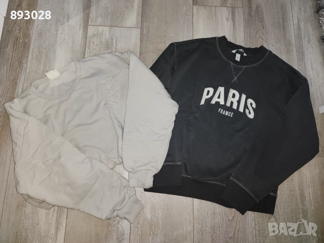 Блузи  Pull&Bear и H&M, снимка 2 - Блузи с дълъг ръкав и пуловери - 52183413
