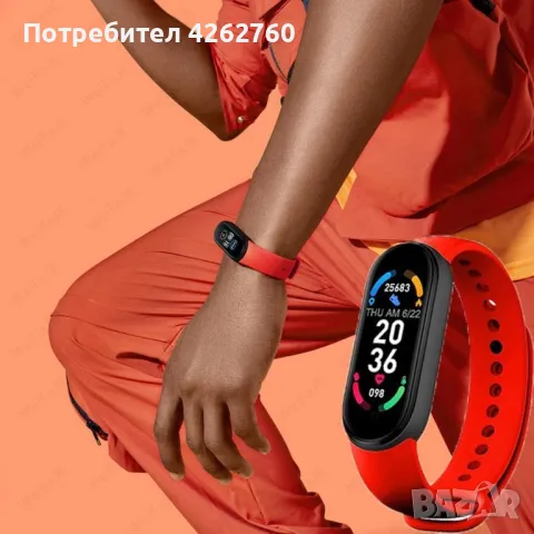 Спортна bluetooth гривна, снимка 3 - Смарт гривни - 47535065