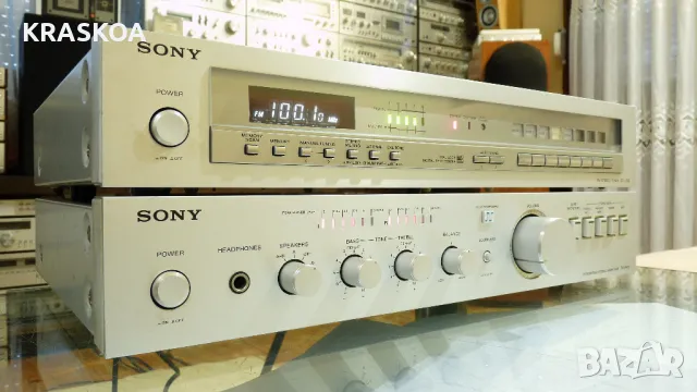 SONY TA-F40 & ST-J60, снимка 1 - Ресийвъри, усилватели, смесителни пултове - 47134365