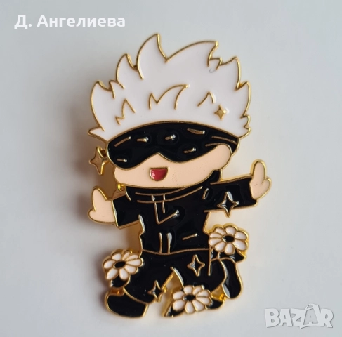 Значки/пинчета/пинове, колие, ключодържател аниме, анимации, снимка 4 - Други ценни предмети - 45527239