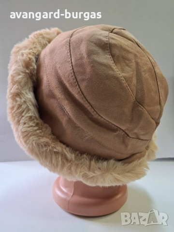 327 Дамска шапка лукс - калпак , снимка 2 - Шапки - 52530133