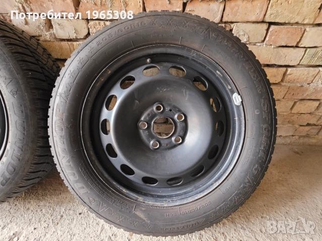 Джанти с зимни гуми 16 цола 5x112, снимка 3 - Гуми и джанти - 51870856