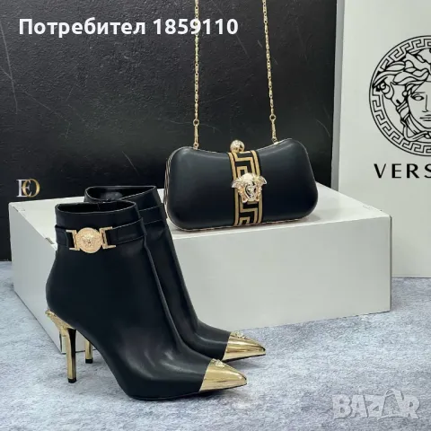 Дамска Кожена Чанта VERSACE , снимка 2 - Чанти - 47097843