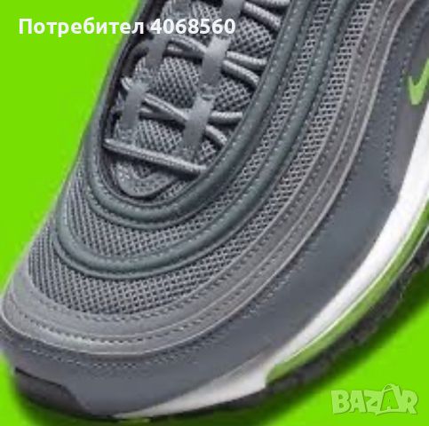 Nike Air Max 97 Grey Green, снимка 4 - Ежедневни обувки - 45332539