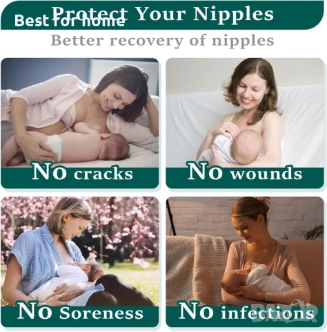 Сребърни протектори за зърна, Сребърни чашки 999 за кърмене, снимка 5 - Други - 53950922