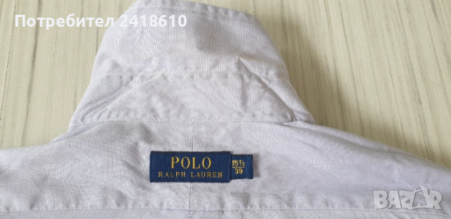 POLO Ralph Lauren Slim Fit  Cotton Mens Size 15 1/2 /39 - M НОВО! ОРИГИНАЛ! Мъжка Риза!, снимка 15 - Ризи - 51483541