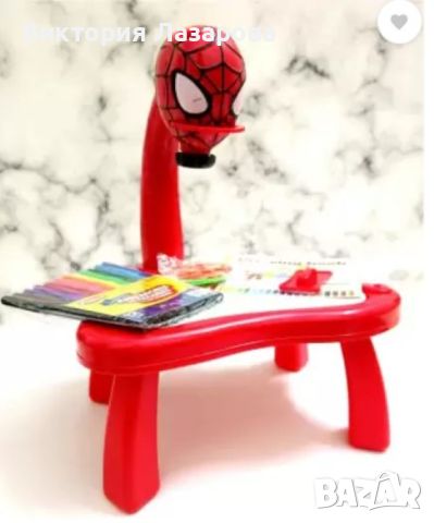 Детска масичка за рисуване с вграден проектор, снимка 2 - Рисуване и оцветяване - 45317347