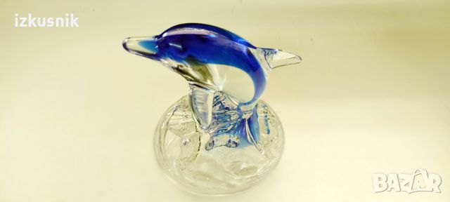 Dolphin от Cristal d,Arques Франция, снимка 4 - Статуетки - 45385135