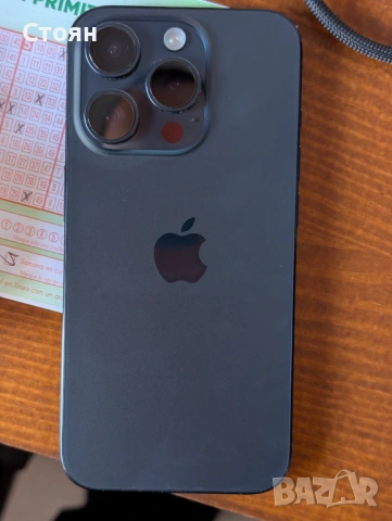 iPhone 15 Pro, 128 GB, eSIM, снимка 3 - Apple iPhone - 53398898