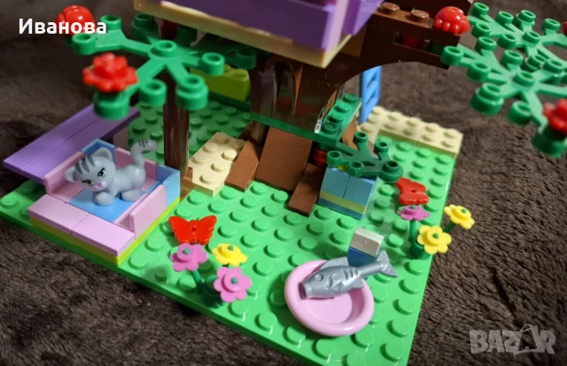ЛЕГО ФРЕНДС- Дървестната Къща на Оливия-3065, снимка 6 - Конструктори - 51236743