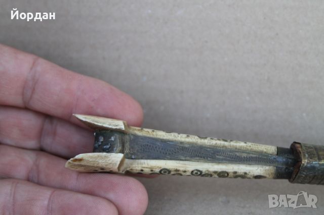 Старо овчарско ножче , снимка 5 - Антикварни и старинни предмети - 46246165