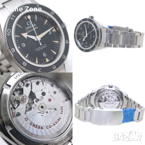 Omega Seamaster 300 Spectre Limited Edition 41mm Original Movement Steel Ceramic Automatic, снимка 3 - Мъжки - 54044177