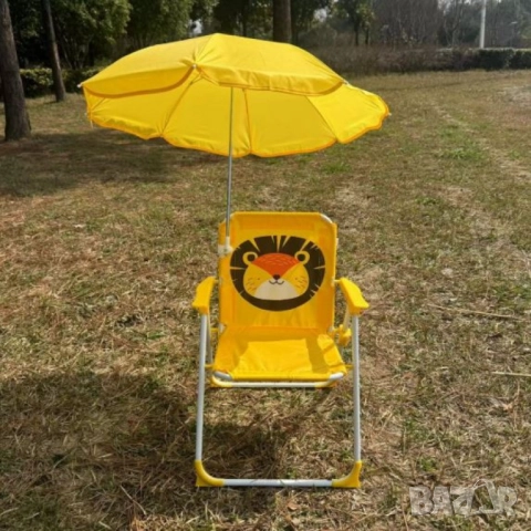 Детски сгъваем стол с чадър NS6332, снимка 6 - Други - 52040605