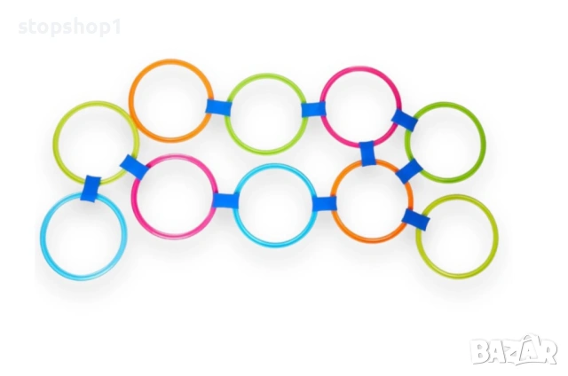 Пръстени за игра на дама 10 броя , снимка 2 - Образователни игри - 53284850