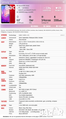 Samsung galaxy J6+, снимка 8 - Samsung - 52769131