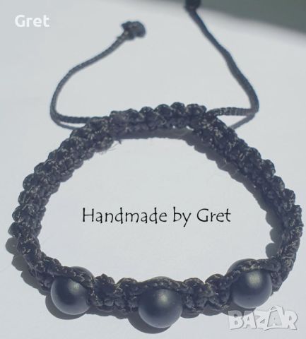 Ръчно изработени мъжки гривни- Handmade bracelets for men, снимка 2 - Гривни - 46522105