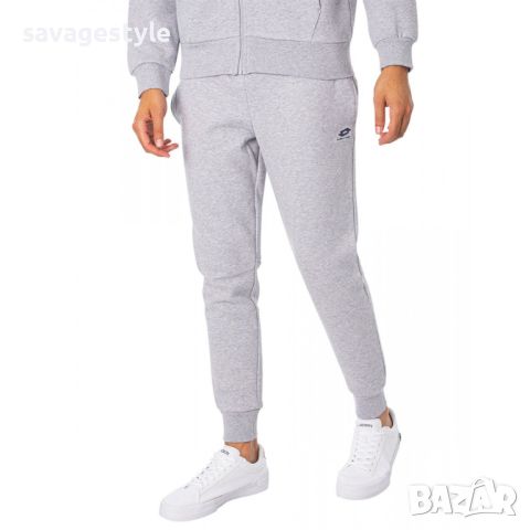 Мъжки спортен екип LOTTO Hooded Training Track Suit Melange Grey, снимка 4 - Спортни дрехи, екипи - 46705797