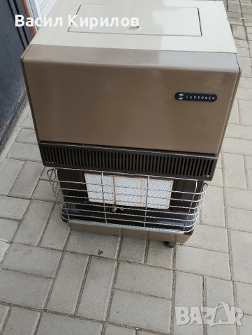 Газова печка Супер Сер отлично състояние , снимка 1 - Печки, фурни - 54046385