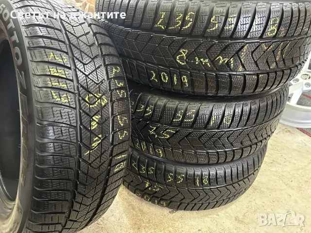 Гуми зимни 235/55/18 4 броя Pirelli 8 мм Грайфер , снимка 12 - Гуми и джанти - 47246597