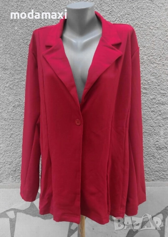 4XL - Ново червено сако 