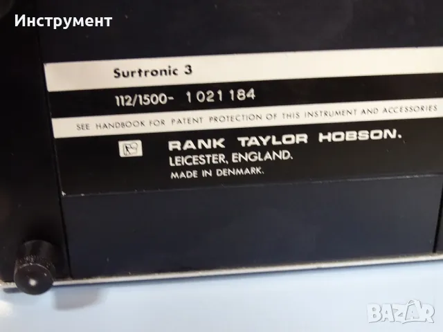 Грапавомер TAYLOR-HOBSON surtronic 3 parameter surgraphic recorder, снимка 5 - Други машини и части - 49129111