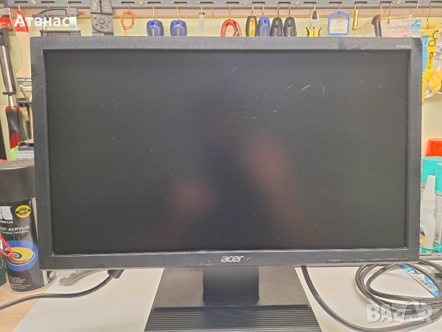 Монитор Acer 19,5' - V206HQL, снимка 2 - Монитори - 52098810