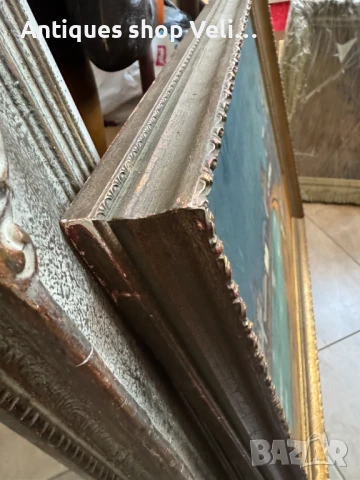 Картина с рамка №7036, снимка 2 - Антикварни и старинни предмети - 50694533
