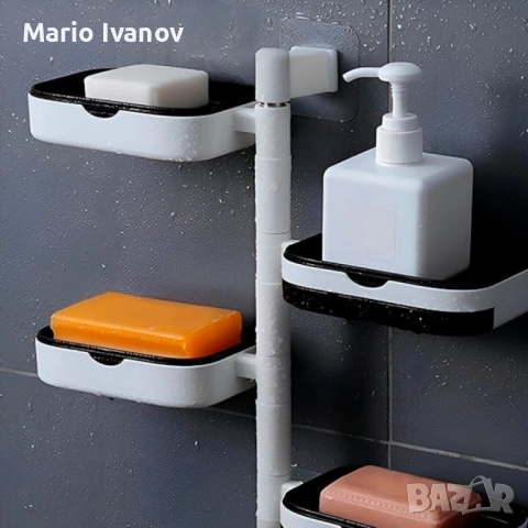 Въртящ се органайзер за баня или кухня с 4 нива, снимка 5 - Други стоки за дома - 53018183