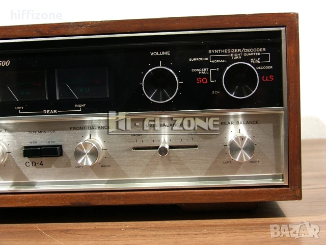 Усилвател  Sansui qs-500 , снимка 5 - Ресийвъри, усилватели, смесителни пултове - 53708217