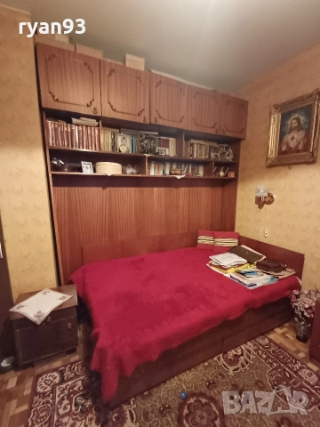 Спалня/легло с гръб и надстройка , снимка 2 - Спални и легла - 53587257