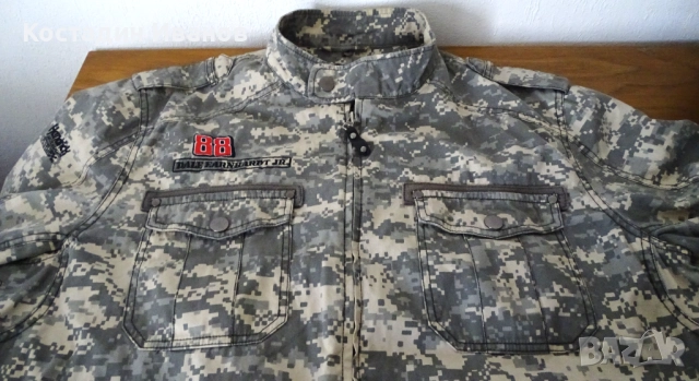 NASCAR Dale Earnhardt Jr 88 National Guard камуфлажно яке НАСКАР, снимка 5 - Якета - 51974837