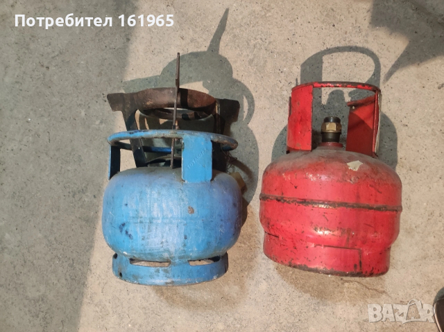 туристическа газова бутилка