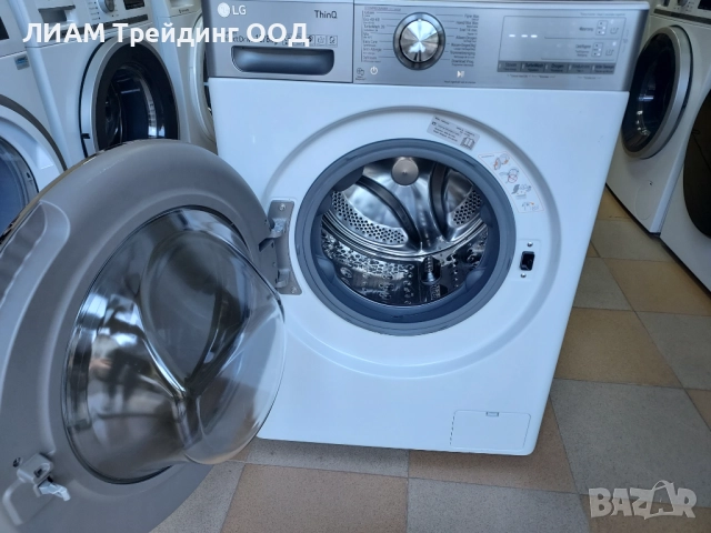 Инверторна пералня със сушилня LG 12кг с дозатори и на изплащане, снимка 6 - Перални - 51815853