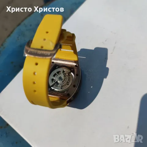 Мъжки луксозен часовник Richard Mille RM011Felipe Massa  Bronzo Limited Edition Titanium RM011

, снимка 7 - Мъжки - 46922956