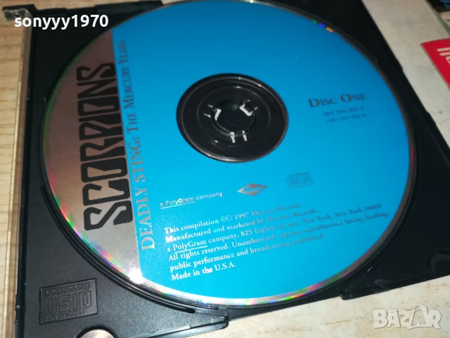 SCORPIONS CD 2107250931, снимка 6 - CD дискове - 51087963