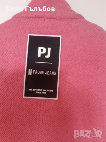 Жилетка PJ, II PAUSE JEANS, дамска L размер, снимка 4 - Жилетки - 52822180