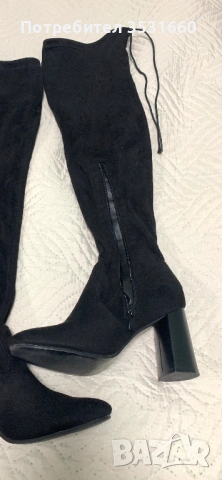 Дамски чизми- тип “чорап”, снимка 3 - Дамски ботуши - 53519967