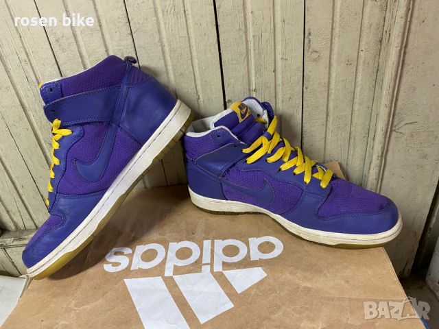 Nike Dunk High Zoom Premium Lakers Purple''оригинални маратонки 40.5, снимка 2 - Маратонки - 45904093