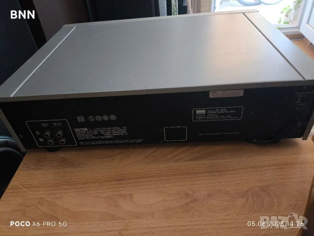 Касетен дек Sansui D-370, снимка 6 - Декове - 50577032