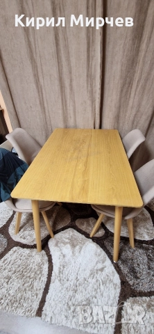 Кухненска маса със столове