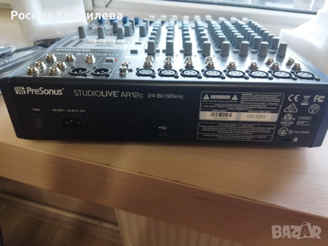 Пулт PreSonus StudioLive AR12c, снимка 2 - Ресийвъри, усилватели, смесителни пултове - 53032185