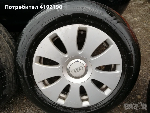 Здравейте! Предлагам за продажба лети джанти за Ауди 16", снимка 6 - Гуми и джанти - 53960011