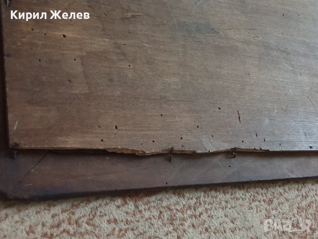 Тавичка стара дървена 51316, снимка 6 - Антикварни и старинни предмети - 51702874