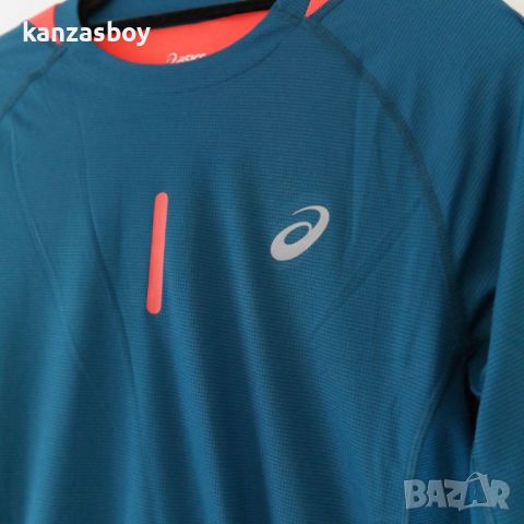 Asics Mens Long Sleeve Running Top - страхотна мъжка блуза ХЛ, снимка 1 - Блузи - 45797728