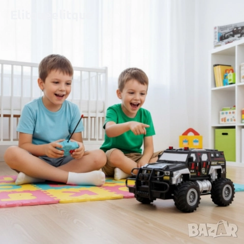 Радиоуправляемият джип Monster Truck SWAT 4x4, снимка 7 - Коли, камиони, мотори, писти - 52217735