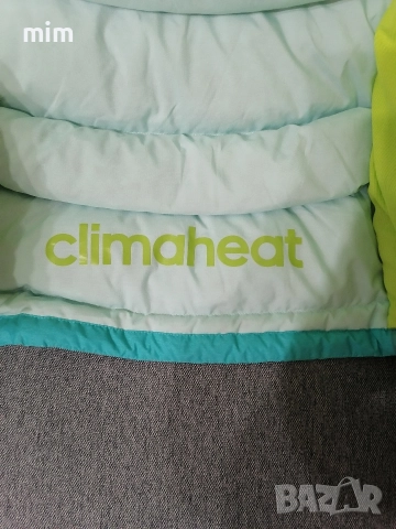 Яке Адидас/Adidas climaheat в неонов цвят, снимка 5 - Детски якета и елеци - 41723685