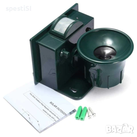 Соларен ултразвуков уред против птици и диви животни - КОД 4905, снимка 4 - Други стоки за дома - 53498992